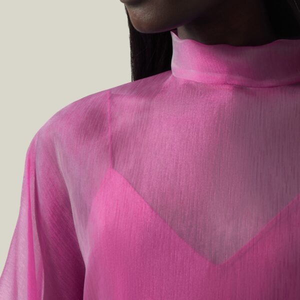 Taller Marmo Sphinx Kaftan In Pomegranate - Dresses - Italian Luxury Evening Wear at Coveti