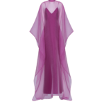 Taller Marmo Sphinx Kaftan In Pomegranate - Dresses - Italian Luxury Evening Wear at Coveti