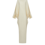 Taller Marmo Truman Kaftan In Latte - Dresses - Italian Luxury Evening Wear at Coveti