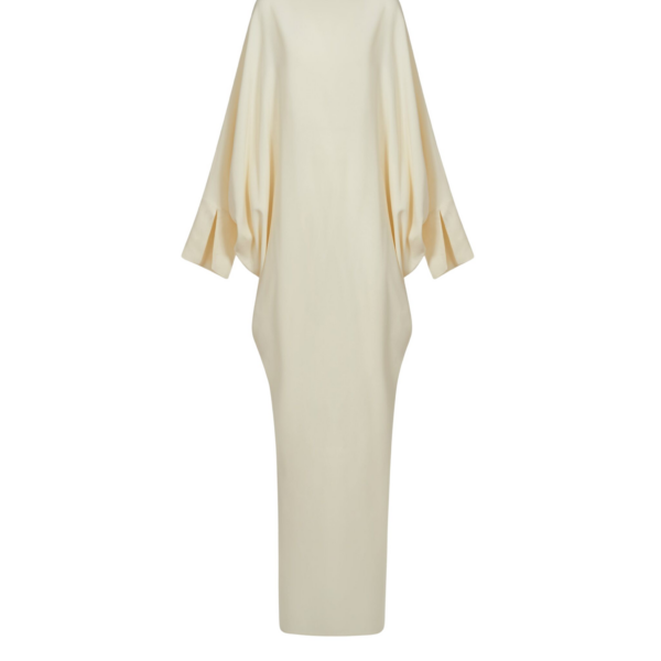 Taller Marmo Truman Kaftan In Latte - Dresses - Italian Luxury Evening Wear at Coveti