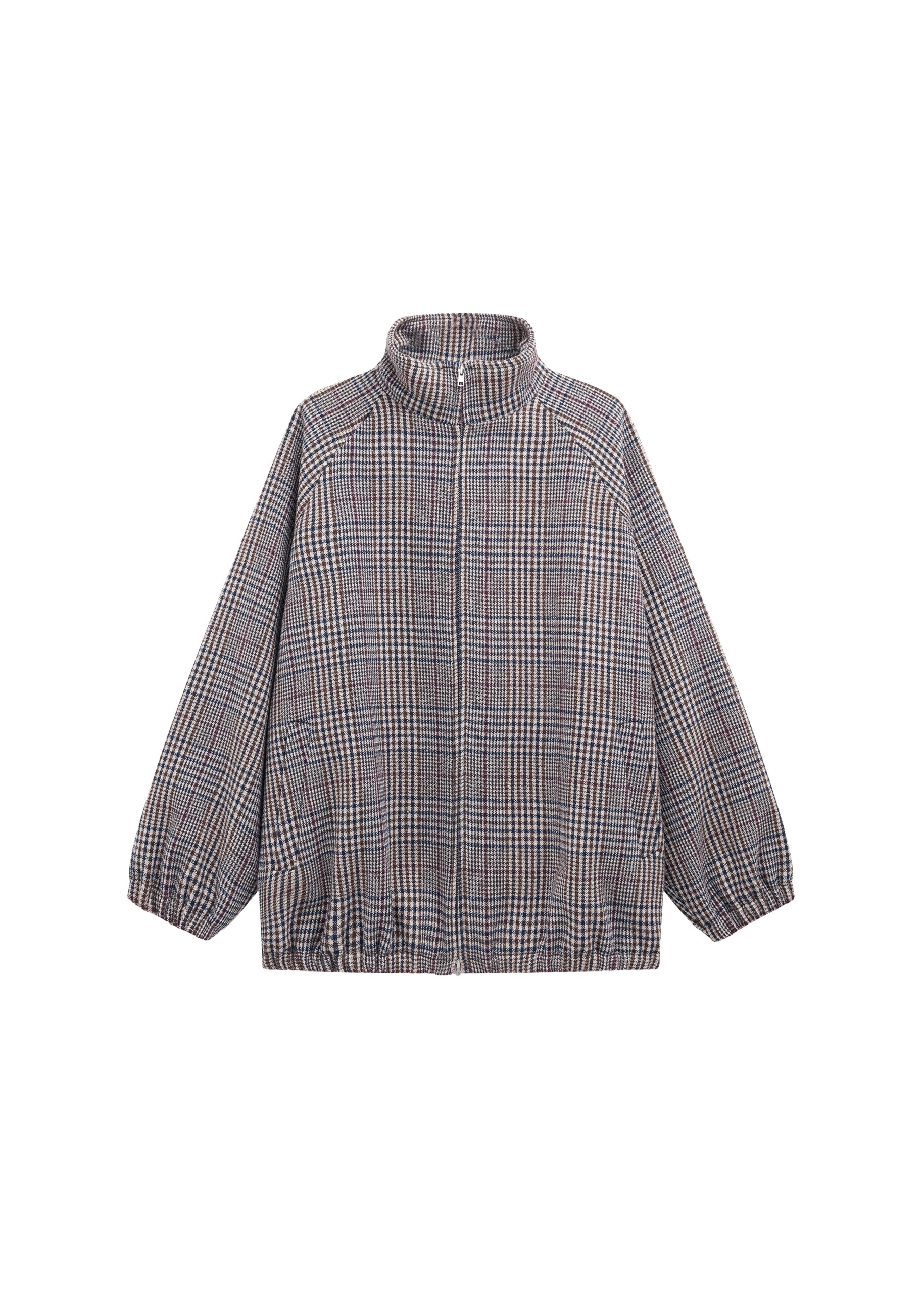 The-Frankie-Shop-Baxter-Wool-Track-Jacket-Beige-Glen-Plaid-coveti-scaled66682_nobg The Frankie Shop Baxter Wool Track Jacket - Beige Glen Plaid - Oversized Minimalist Jackets in Beige - Shop at Coveti