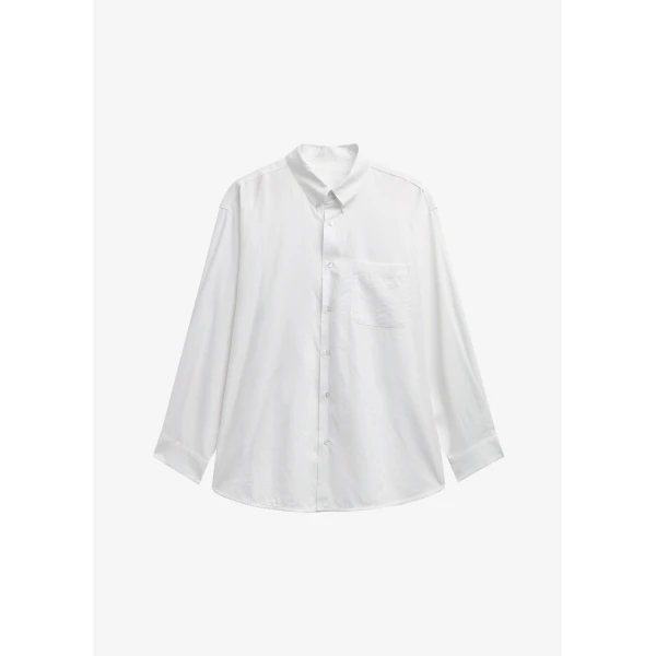 The Frankie Shop Bijnor Oxford Shirt – White, view 7