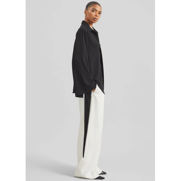 The Frankie Shop Brickell Trousers – Ivory, view 8