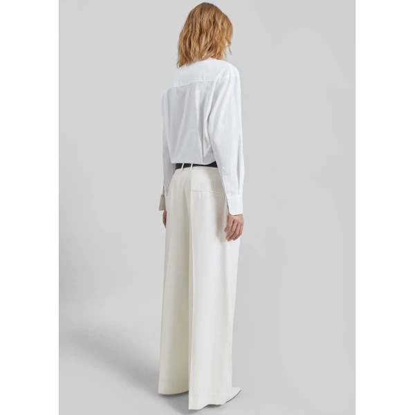The Frankie Shop Brickell Trousers – Ivory, view 9