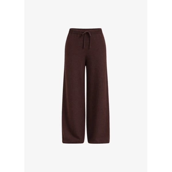 The Frankie Shop Kladno Knit Joggers – Brown, view 7