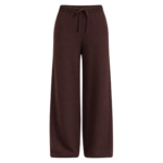 The Frankie Shop Kladno Knit Joggers - Brown - Oversized Minimalist Pants in Brown - Shop at Coveti