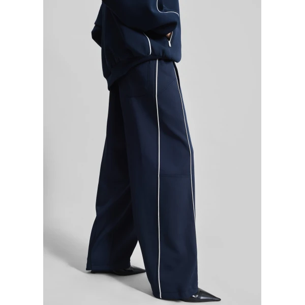 The Frankie Shop Nayen Track Pants – Navy, view 8
