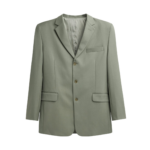 The Frankie Shop Trosa Blazer - Pale Olive - Oversized Minimalist Jackets in Green - Shop at Coveti