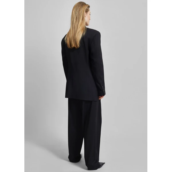 The Frankie Shop Vester Double-Breasted Blazer – Black, view 8
