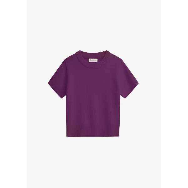 The Frankie Shop Zoersel Knit Top – Purple, view 8