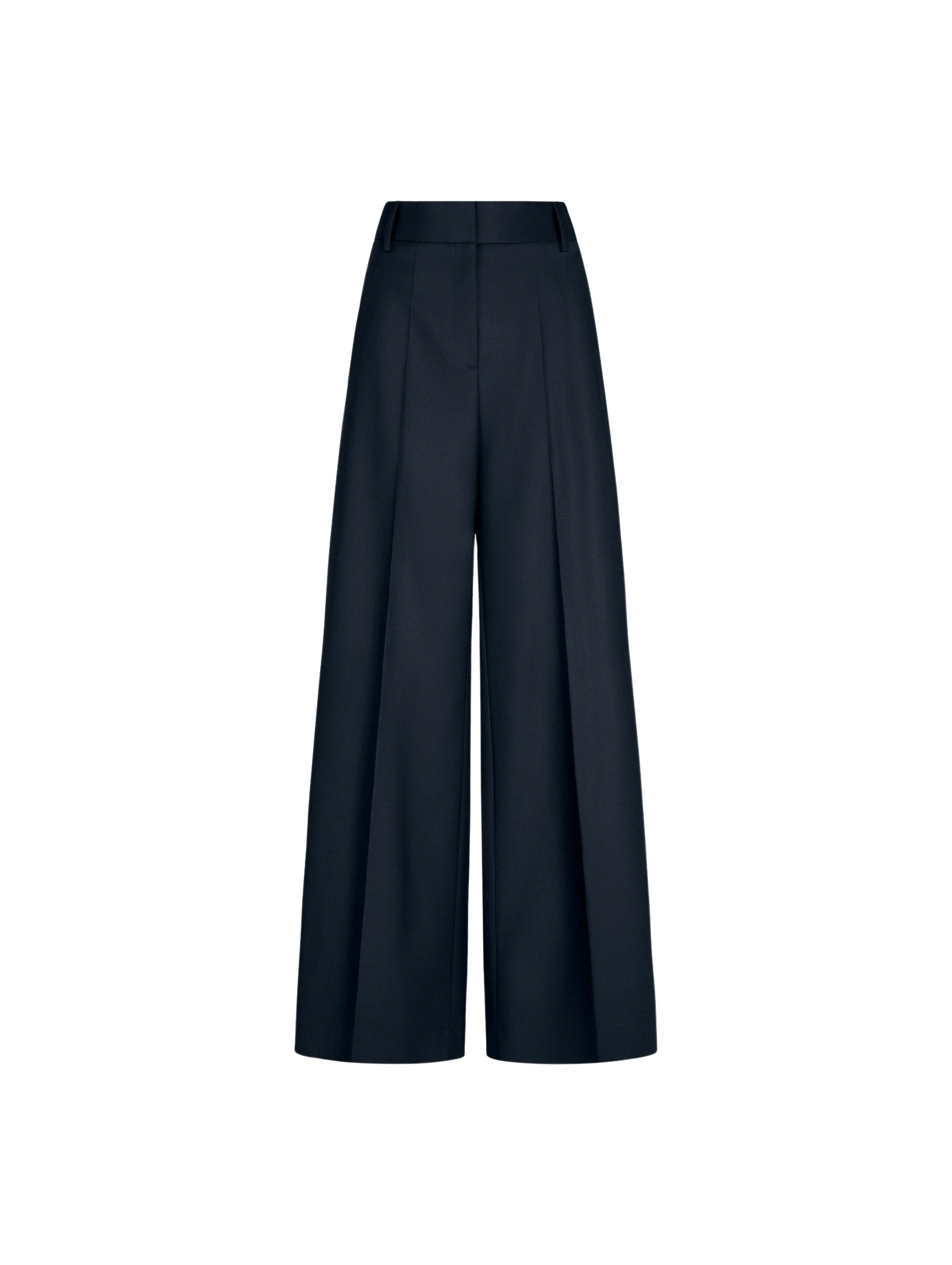 Wide-Leg-Wool-Blend-Pant-Oscar-de-la-Renta-Pants95504_nobg Oscar de la Renta Wide-Leg Wool-Blend Pant - Pants - American Luxury Evening Wear at Coveti