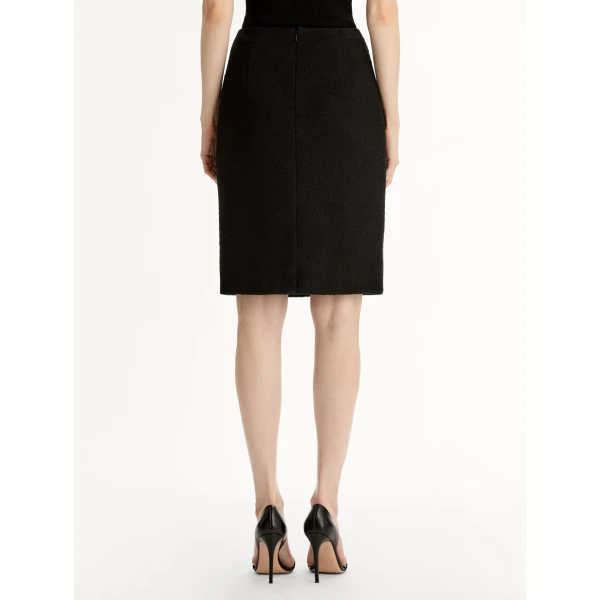 Oscar de la Renta Wool Tweed Pencil Skirt - Skirts - American Luxury Evening Wear at Coveti