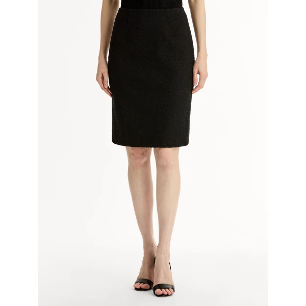 Oscar de la Renta Wool Tweed Pencil Skirt - Skirts - American Luxury Evening Wear at Coveti