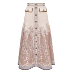 Elevate your elegance in this Zimmermann Skirts available now at Coveti