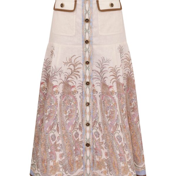 Elevate your elegance in this Zimmermann Skirts available now at Coveti