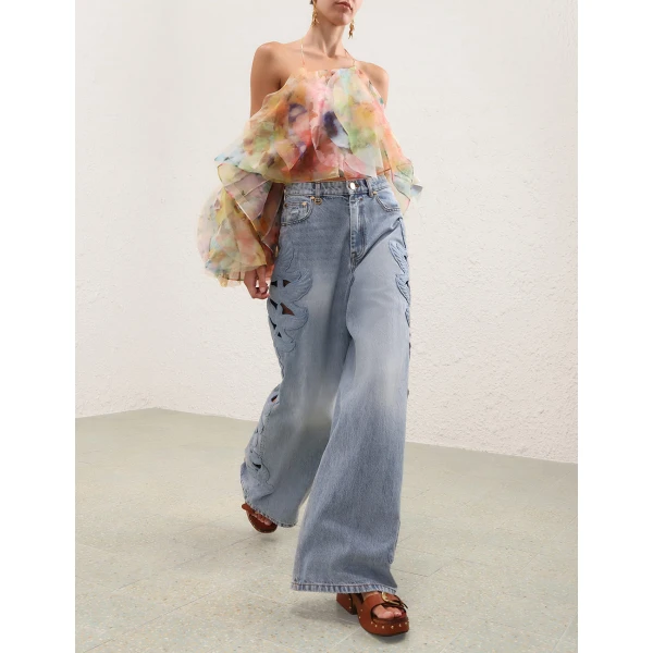 Elevate your elegance in this Zimmermann Pants available now at Coveti