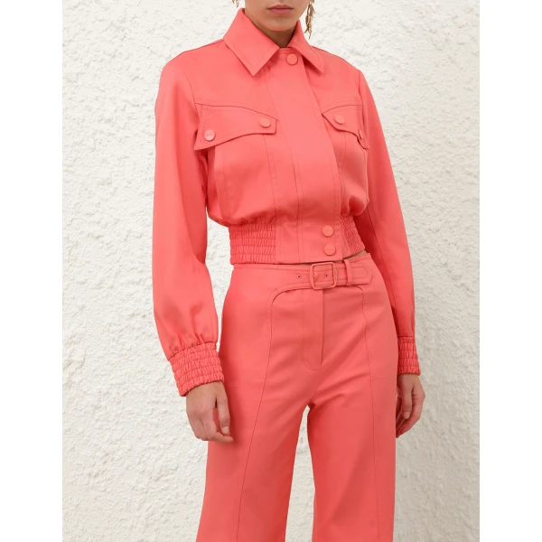 Elevate your elegance in this Zimmermann Jackets available now at Coveti