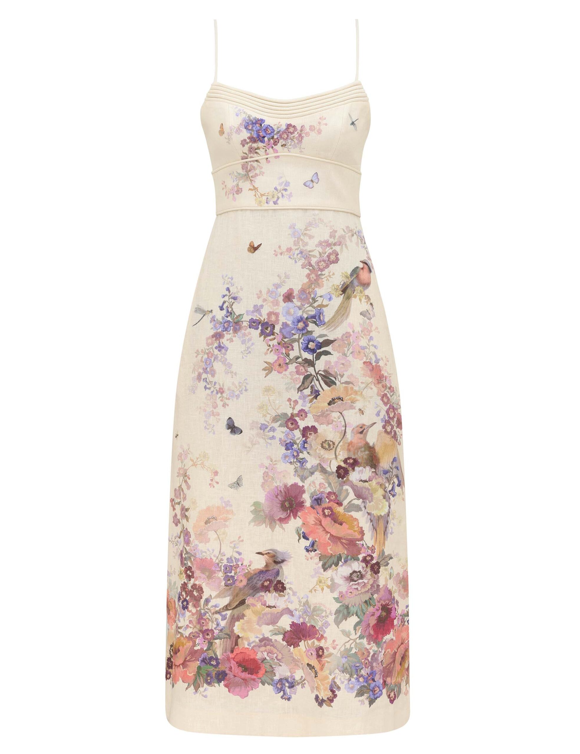Zimmermann Alchemy Midi Dress | Ready to Wear Collection Coveti Elevate your elegance in this Zimmermann Dresses available now at Coveti
