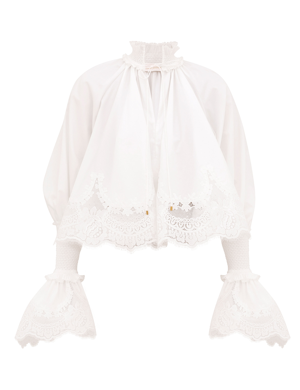 Elevate your elegance in this Zimmermann Tops available now at Coveti