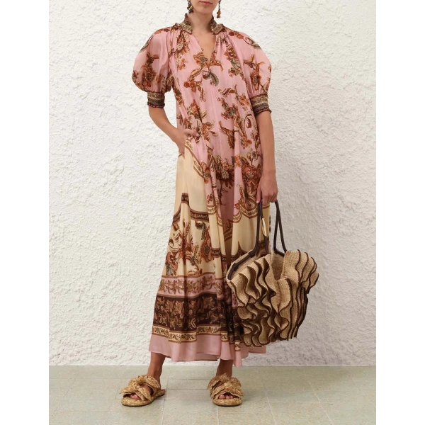 Elevate your elegance in this Zimmermann Dresses available now at Coveti