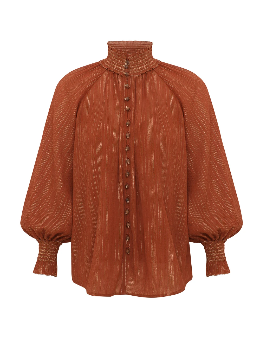 Zimmermann Aster Blouse | Ready to Wear Collection Coveti Elevate your elegance in this Zimmermann Tops available now at Coveti