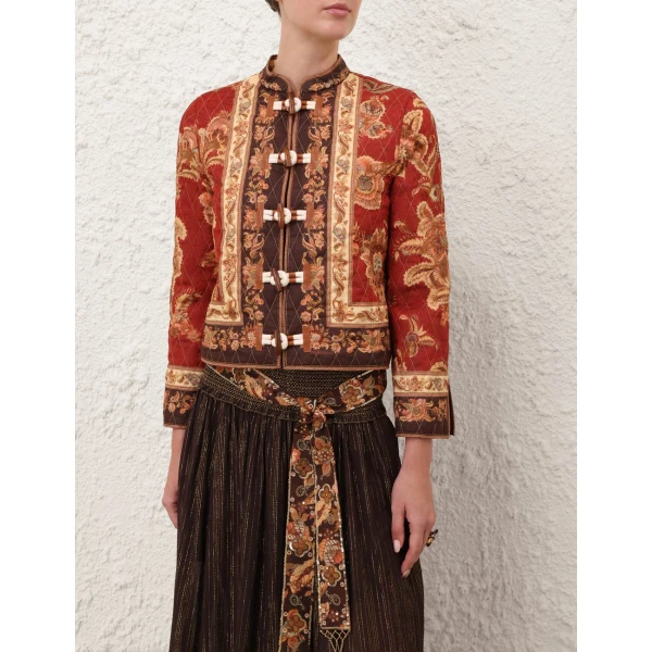 Elevate your elegance in this Zimmermann Jackets available now at Coveti