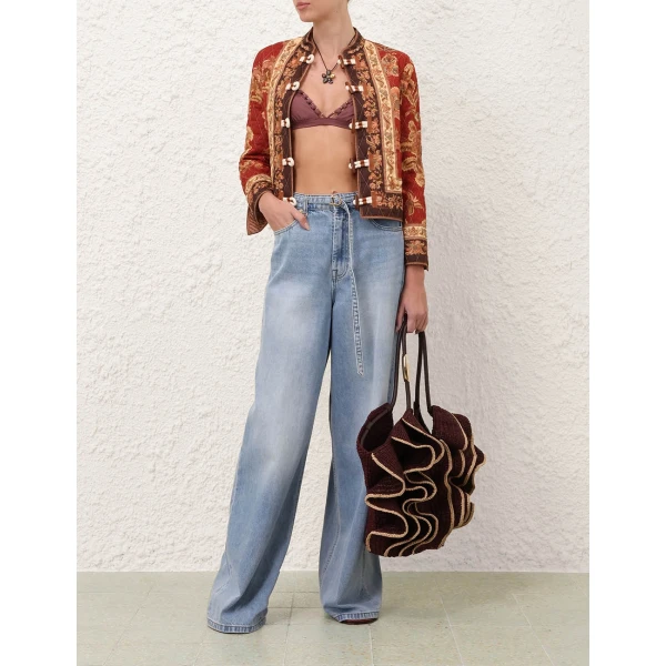 Elevate your elegance in this Zimmermann Jackets available now at Coveti