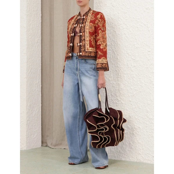 Elevate your elegance in this Zimmermann Jackets available now at Coveti