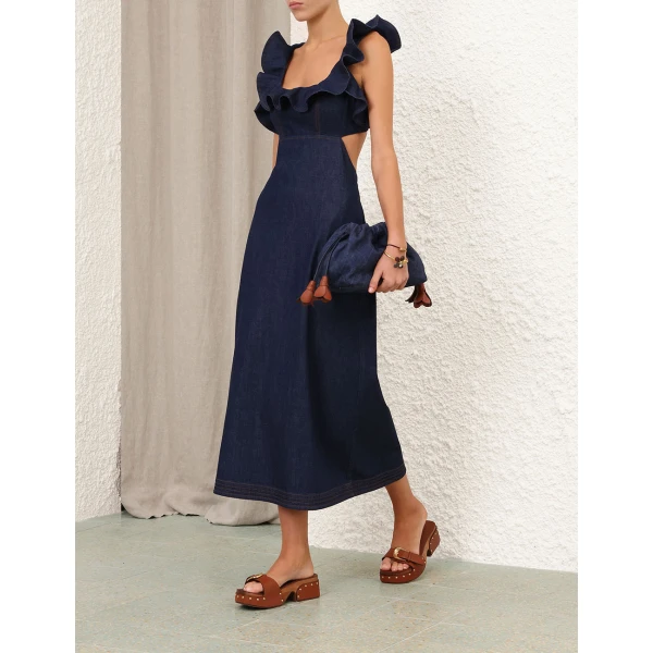 Elevate your elegance in this Zimmermann Dresses available now at Coveti