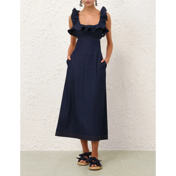Elevate your elegance in this Zimmermann Dresses available now at Coveti