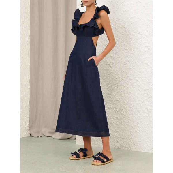 Elevate your elegance in this Zimmermann Dresses available now at Coveti