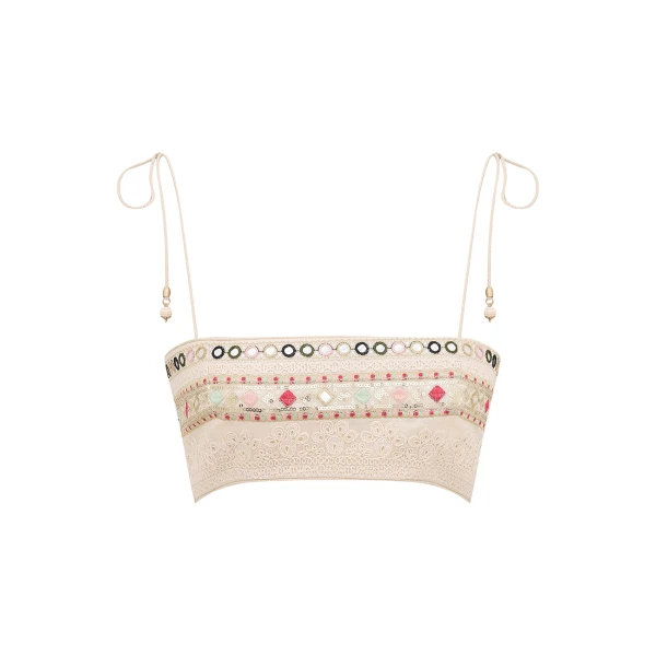 Elevate your elegance in this Zimmermann Tops available now at Coveti