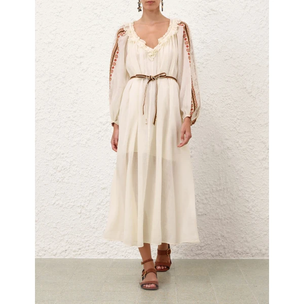 Elevate your elegance in this Zimmermann Dresses available now at Coveti