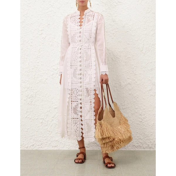 Elevate your elegance in this Zimmermann Dresses available now at Coveti