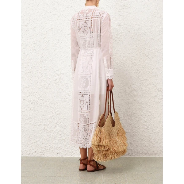 Elevate your elegance in this Zimmermann Dresses available now at Coveti