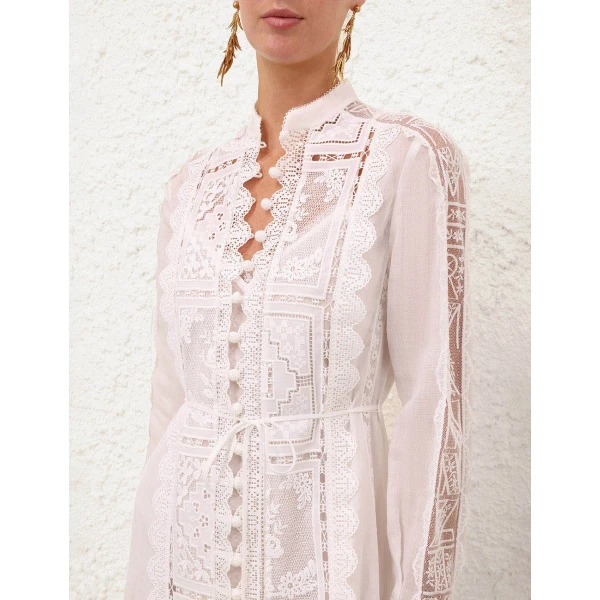 Elevate your elegance in this Zimmermann Dresses available now at Coveti