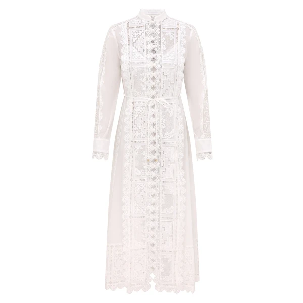 Elevate your elegance in this Zimmermann Dresses available now at Coveti