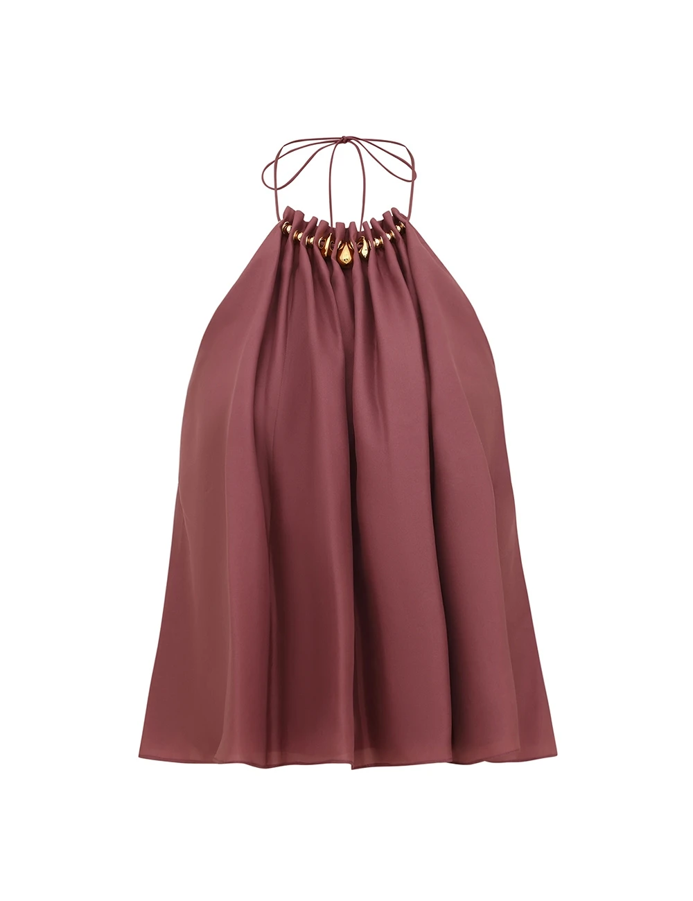 Zimmermann Aster Gathered Bead Cami | Ready to Wear Collection Coveti Elevate your elegance in this Zimmermann Tops available now at Coveti