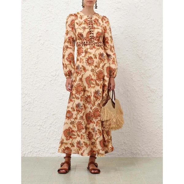Elevate your elegance in this Zimmermann Dresses available now at Coveti