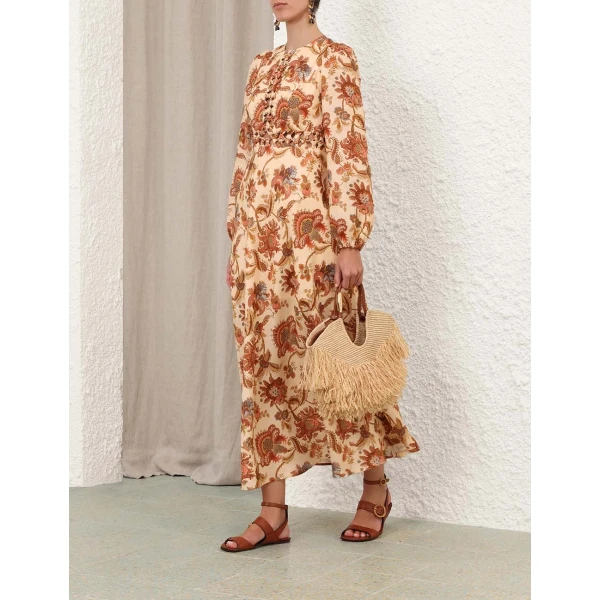 Elevate your elegance in this Zimmermann Dresses available now at Coveti