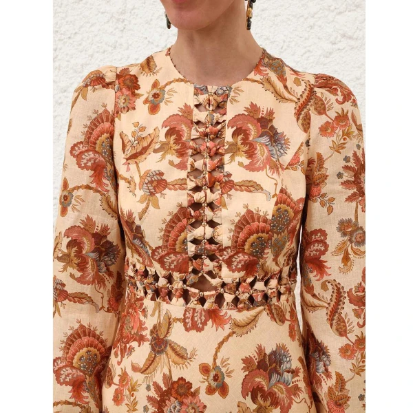 Elevate your elegance in this Zimmermann Dresses available now at Coveti