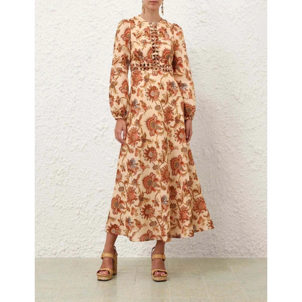 Elevate your elegance in this Zimmermann Dresses available now at Coveti