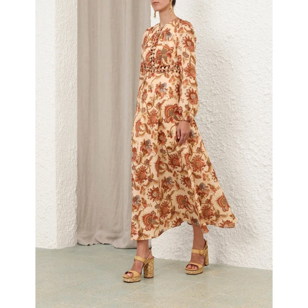 Elevate your elegance in this Zimmermann Dresses available now at Coveti