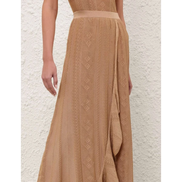 Elevate your elegance in this Zimmermann Skirts available now at Coveti