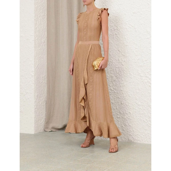 Elevate your elegance in this Zimmermann Skirts available now at Coveti