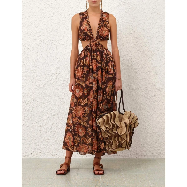 Elevate your elegance in this Zimmermann Dresses available now at Coveti