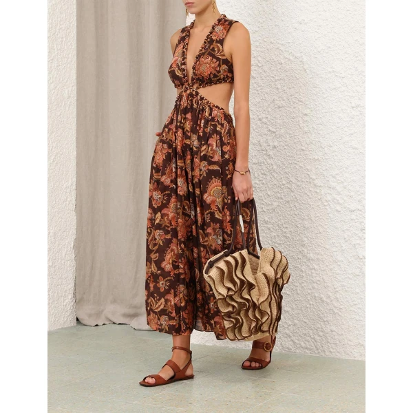 Elevate your elegance in this Zimmermann Dresses available now at Coveti