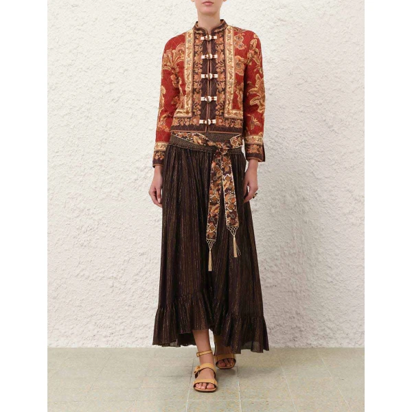 Elevate your elegance in this Zimmermann Skirts available now at Coveti