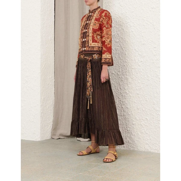 Elevate your elegance in this Zimmermann Skirts available now at Coveti
