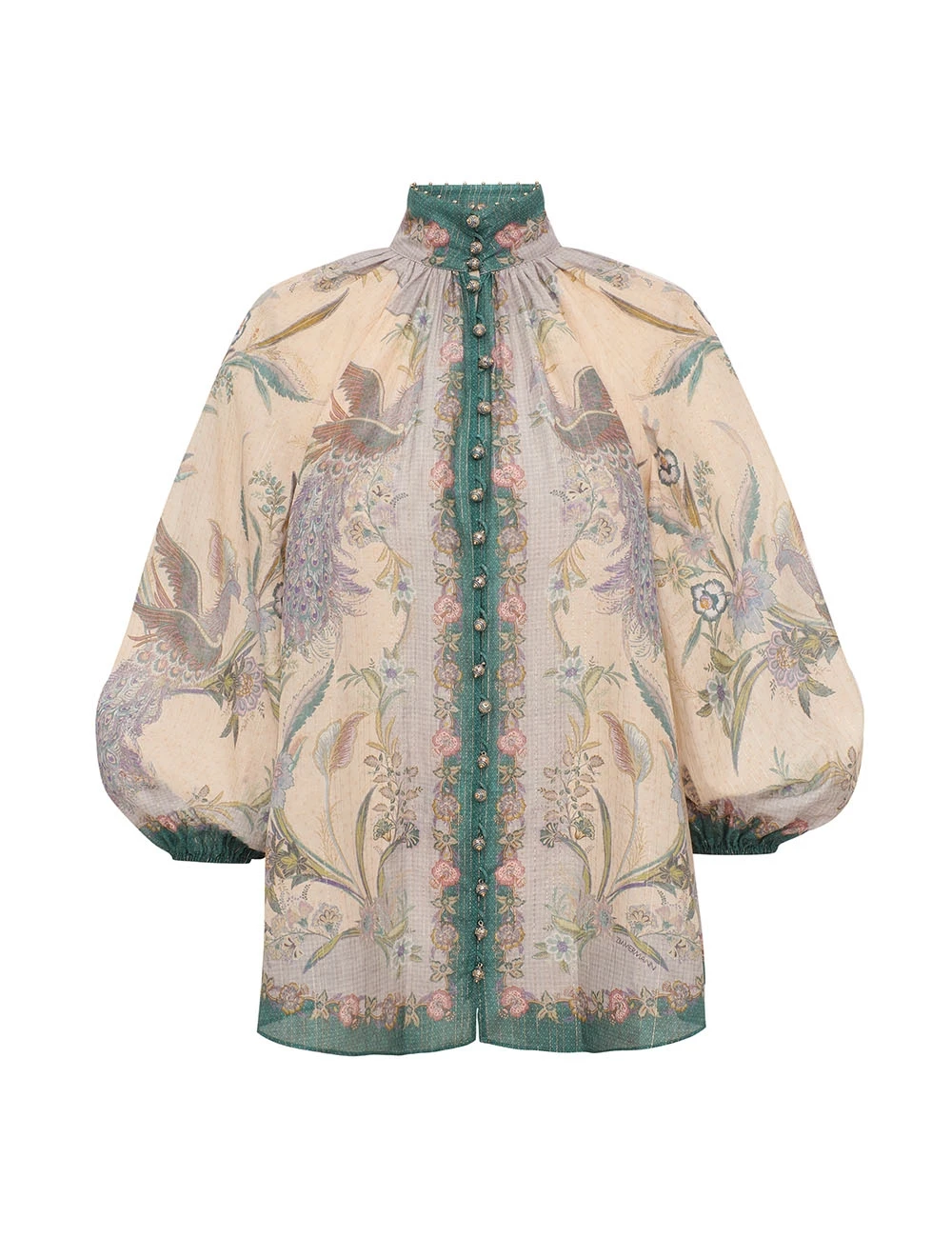 Zimmermann Indra Billow Blouse | Ready to Wear Collection Coveti Elevate your elegance in this Zimmermann Tops available now at Coveti